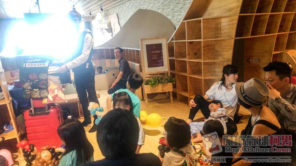 MoneyJump阿琁&阿嬤生日派對_魔術表演_氣球達人_生日派對