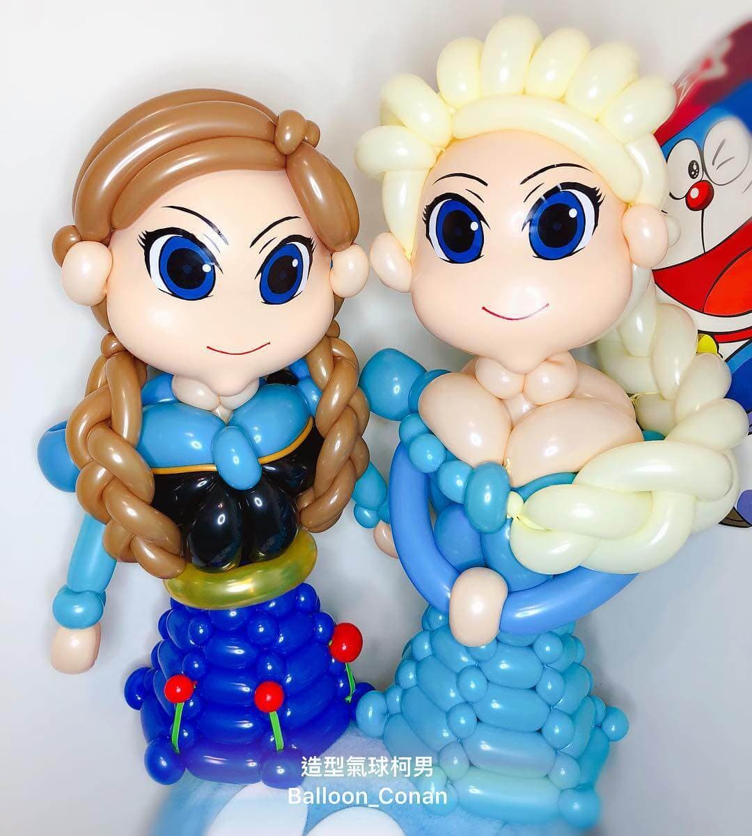 ELSA_ANNA_造型氣球作品